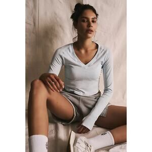 FREE PEOPLE MOVEMENT TOO GOOD LONG-SLEEVE LAYER SIZE MEDIUM